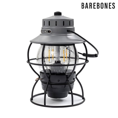 Barebones Railroad Lantern 充電式 手提鐵路復古營燈 石灰色 LIV-282