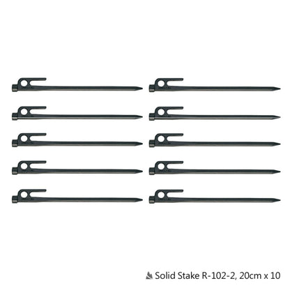 SnowPeak Solid Stake 20cm鍛造強化營釘S55C鋼材 R-102