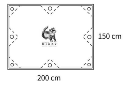 MIUDY T/C 遮羞大方布 雪貂掛布 三款尺寸可選